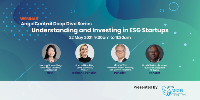 AngelCentral Deep Dive Series: Understanding and Investing in ESG Startups