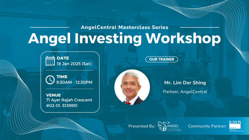 AngelCentral Masterclass Series: Angel Investing Workshop