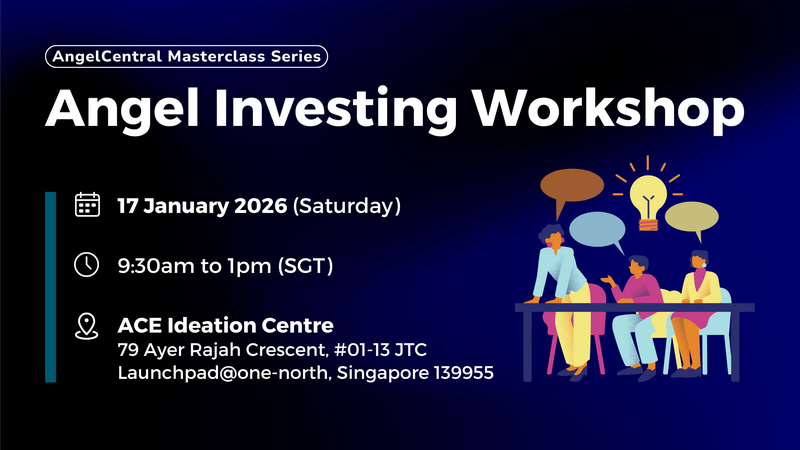 AngelCentral Masterclass Series: Angel Investing Workshop