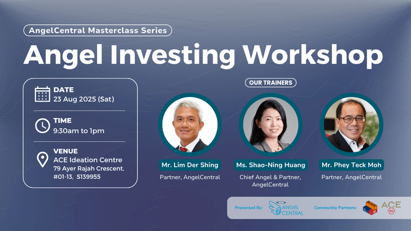 AngelCentral Masterclass Series: Angel Investing Workshop