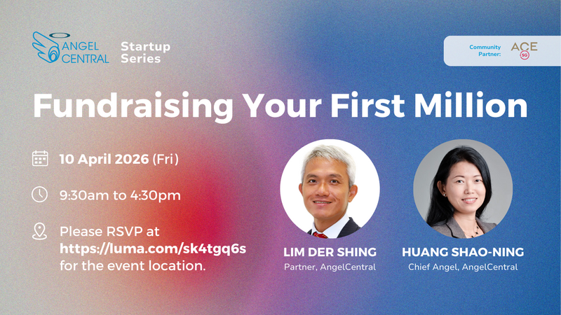 AngelCentral Startup Series: Fundraising Your First Million