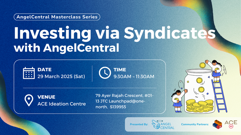 AngelCentral Masterclass Series: Investing via Syndicates with AngelCentral