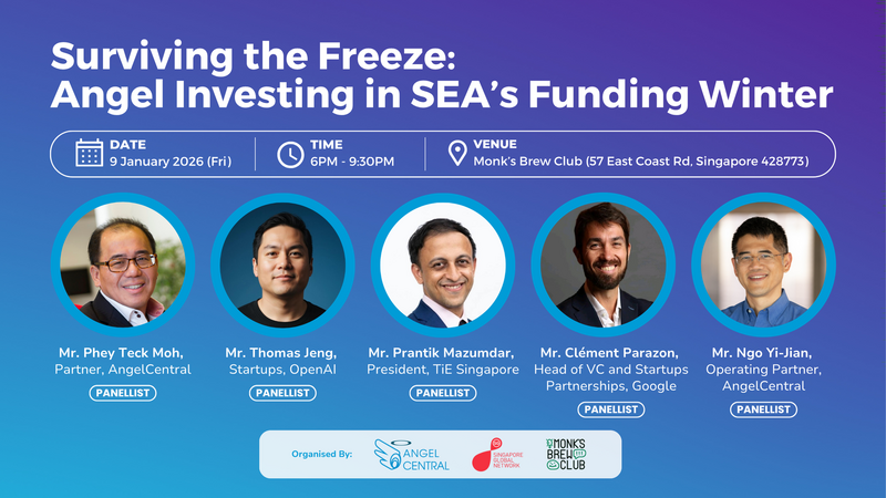 Surviving the Freeze: Angel Investing in SEA’s Funding Winter