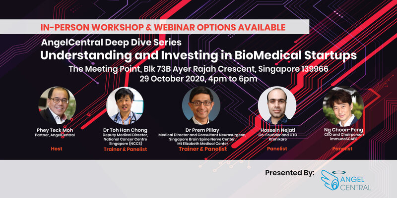 AngelCentral Deep Dive Series Webinar: Understanding and Investing in BioMedical Startups